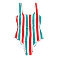 thumbnail image 1 of Gibobby Trajes de Natación para Mujer 2022 diseños personalizados Bikinis mujer traje de baño ropa de playa Bikini chica traje de baño(Rojo,XL), 1 of 4