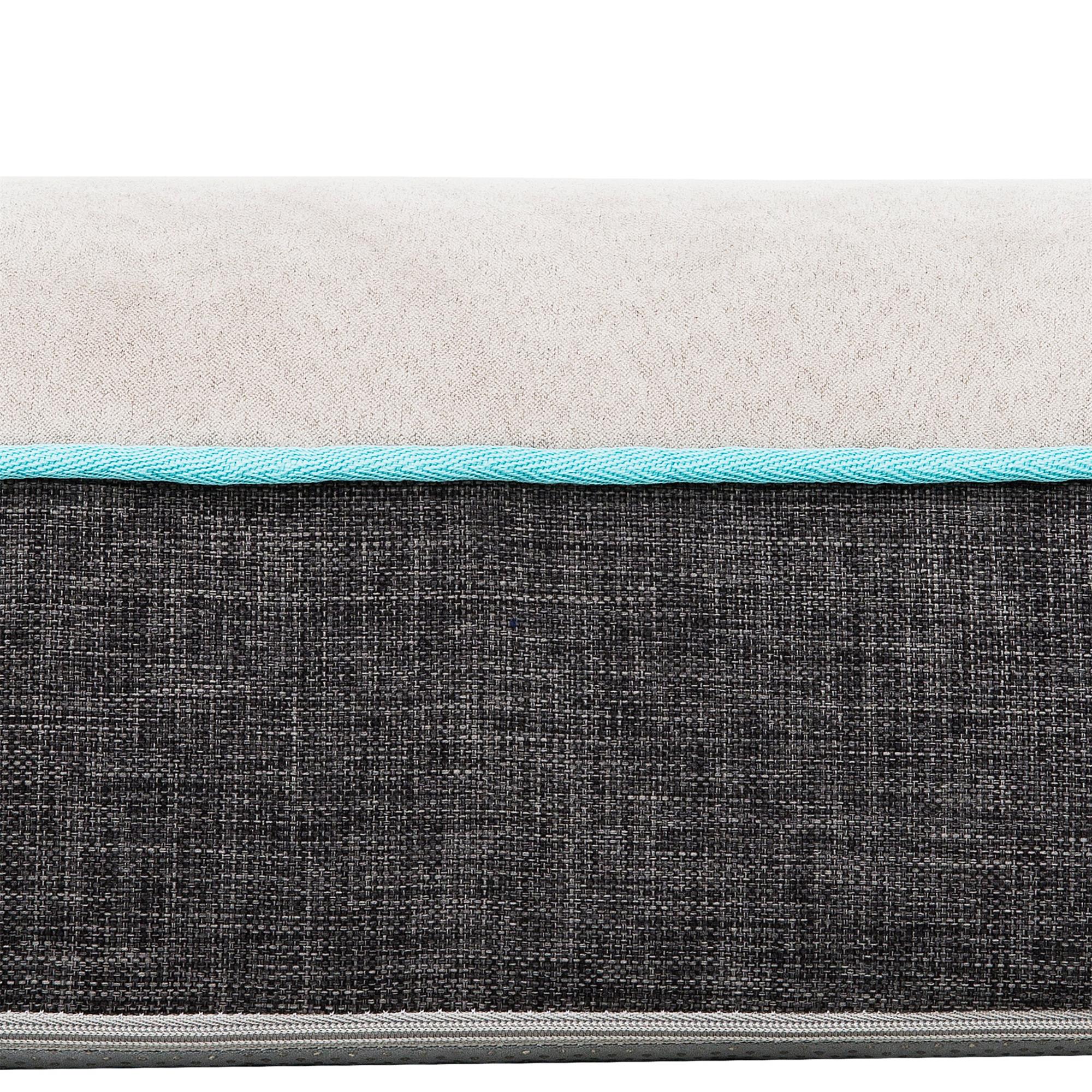 Kadyn 28" Dog Beds for Small Medium Dogs, Waterproof Memory Foam Indoor Pet Sofa Bed with Sides, Non-Slip Bottom Dog Couch Bed, Gray