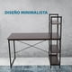 thumbnail image 3 of Escritorio minimalista C/ Repisas 2 en 1 Para Oficina Y Hogar, 3 of 9