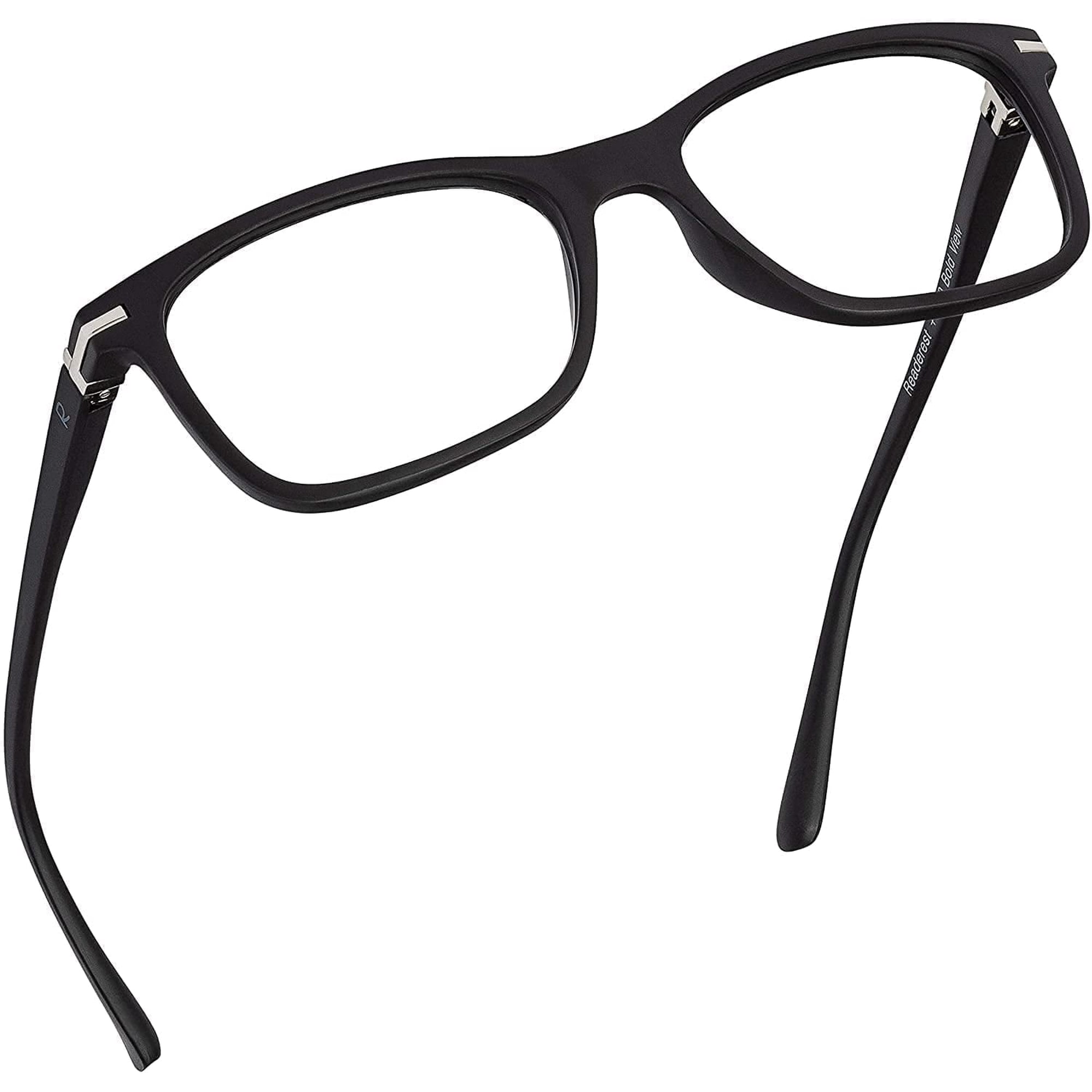 Readerest Blue Light Blocking Reading Glasses Black 100 Magnification
