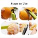 thumbnail image 2 of 4PCS Orange Peeler Professional Orange Citrus Peelers Tool, 2 of 4