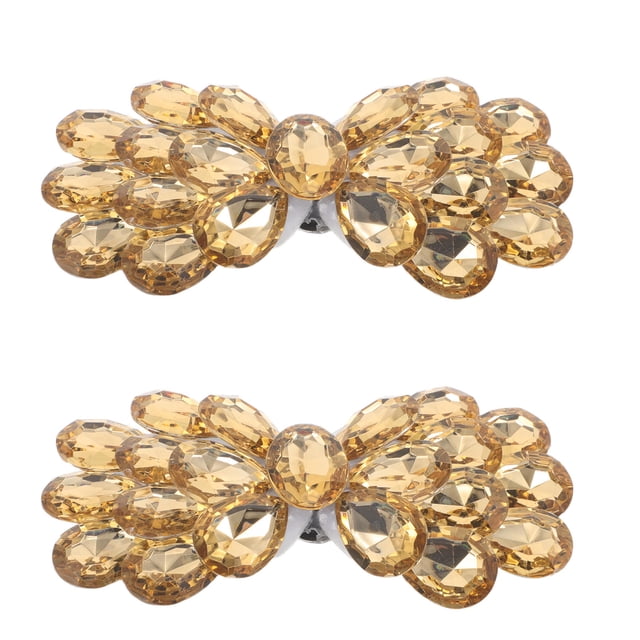 WEUVEB 2Ud Accesorios Para De Mujer Con Moño De Pedrería Y