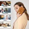 thumbnail image 4 of KAWELL Small Women Wallet Leather Bifold Card Holder RFID Blocking with ID Window, 4 of 8