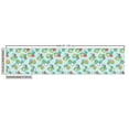 thumbnail image 3 of Botanical Upholstery Fabric by the Yard, Cartoon Style Colorful Cactus Parts and Shades Reflected on Backdrop, Decorative Fabric for DIY and Home Accents, Pale Blue Multicolor by Ambesonne, 3 of 5