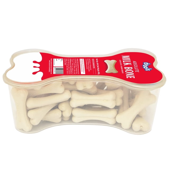 Drools Pot à Os de Lait Absolu, Friandises pour Chiens - 40 Pcs (600 g) - Neuf