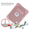 thumbnail image 5 of Dteck iPad Mini 6 Case with Screen Protector, iPad Mini 6th Generation Case for Kids, Heavy Duty Shockproof Rugged Cover with Pencil Holder Kickstand for iPad Mini 6th Gen 8.3 inch 2021, Rosegold, 5 of 6