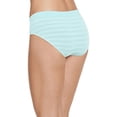 thumbnail image 2 of Jockey BLUE Matte & Shine Hipster Panty, US 5, 2 of 2
