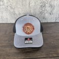 thumbnail image 2 of Dads with Bibles and Beards Hat, Leather Patch Dad Hat, Richardson 112 Trucker Cap, Christian Father's Day Gift, Beard Dad Hat, 2 of 5