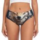 thumbnail image 1 of Fotbe Oil Painting Tribal Wolf Calzones Estampados para Mujer – Ropa Interior de Algodón, Cómoda, Suave y Elástica-Large, 1 of 6