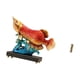 thumbnail image 5 of Estatua de arowana, reloj de pie en miniatura, decoración para casa de muñecas, reloj de abuelo, juguete de imitación, resina PLA, artesanía, adec, 5 of 8