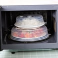 thumbnail image 3 of Microwave Splatter Cover for Food, Steam Vents Microwave Plate Cover with Easy-, 3 of 5