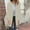 Beige, variant on Olyvenn Womens Plus Size Zip up Hoodies 2025 Fall Casual Woolen Long Sleeve Mid Length Cardigan Jacket Lightweight Hooded Coat Beige XXXL