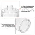 thumbnail image 4 of Uxcell Botella Difusora de Vidrio Vacía de 120ml/4oz 3" x 2.8" Accesorio de Fragancia Recargable para Reemplazar Difusor de Caña, 4 of 6