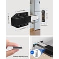 thumbnail image 4 of 4 Pieces Push Open Closet Magnet Closet Door For Cabinet Drawer Magnetic Locking System Door Push Lock, 4 of 5