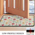 thumbnail image 3 of Pioneer Flower Floral Print Pattern Door Rugs,Washable Non Slip Door Mats Indoor,Decorative Door Mats,Entry Mat Indoor for Entrance,Bedroom,Kitchen,Bathroom,30"x17", 3 of 6