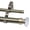 Antique Brass, variant on 1-Inch Diameter Double Curtain Rod Set, 28–48 Inch Adjustable, Cut Crystal Finials, Royal Gold