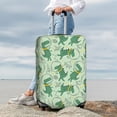 thumbnail image 3 of Lsque Cute Dinosaurs in Space Printed Luggage Cover, Travel Luggage Protector,Scratch and Dirt Resistant, Fits 18-32 Inch Luggage - Small, 3 of 9
