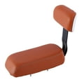 thumbnail image 4 of Cojín de asiento trasero de bicicleta con respaldo profesional práctico grueso piezas de repuesto Marrón, 4 of 8