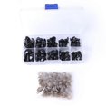 thumbnail image 1 of 100 piezas de plástico de seguridad para nariz triangular para muñecas, juguetes de peluche, animales de peluche Maki, 1 of 5