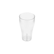 G.E.T. Bell Shaped Soda Float Tumbler, 20 Ounce, Clear, (Set of 4)