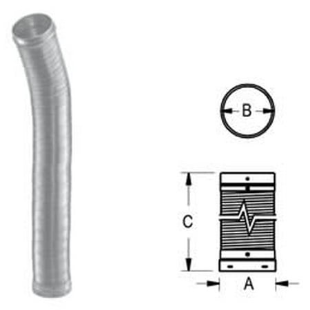 

M & G Duravent 6DLR-60F DuraLiner 6 Inch x 60 Inch Round Flex Reline Pipe