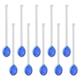 thumbnail image 2 of 10 Unids de Té Resistente Al Calor Espresso O Agitadores de Té Conmovedor Cucharilla de para Azul Baoblaze cucharas de cafe, 2 of 8