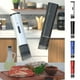 thumbnail image 1 of Molinillo eléctrico de pimientos - recargable por USB, grueso ajustable, núcleo cerámico, molino portátil de especias, paquete de 3 (blanco, azul, rojo), 1 of 7