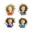 thumbnail image 2 of Estatuas de Kung Fu para niños, figuritas chinas de Kung Fu para niños, regalos coleccionables delicados, lindos Gong Fu para salpicadero de coche, 4 7cm, 2 of 8