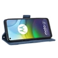 thumbnail image 5 of Case for Motorola MOTO G9 Power Cover Adjustable Detachable Card Holder Magnetic closure Leather Wallet Case - Blue, 5 of 5