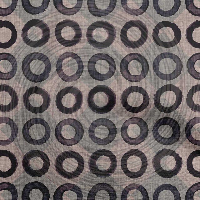 oneOone Silk Tabby Black Fabric Circle Sewing Craft Projects Fabric Prints By Yard 42 Inch Wide