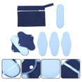 thumbnail image 4 of XIRQI 2026 New Water-Resistant Period Pads Pul Cloth 1 Set of 8Pcs 24X18X0.6In for Menstrual Protection, Travel, Overnight Use, Daily Hygiene, Eco-Friendly Alternative, 4 of 7