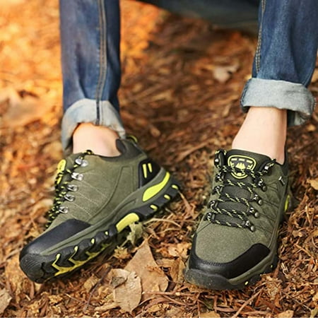 

Christmas Couple Mesh Breathable Hiking Shoes Outdoor Non-Slip Hiking Climbing Shoes