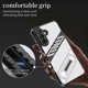 thumbnail image 5 of For Samsung Galaxy A56 5G A36 5G Case Folding Kickstand PC TPU Anti Drop Phone Cover - Navy Blue, 5 of 5