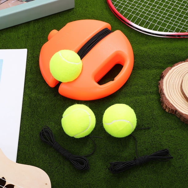 Rebounder D'entraînement Tennis – Appareil De Réaction Portable, Rebond Imprévisible, Corde Anti-nœud, Pour Débutants Et Adultes