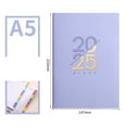 thumbnail image 5 of 2026 Daily Planner, A5 Soft Leather English Calendar with 312 Pages, Non-dated Format for Flexible Scheduling & Goal Tracking, Perfect for Learner, Professionals, and Personal Organization, 5 of 9