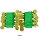 thumbnail image 5 of Cateissary 2 pack/lote moneda dorada para mujer exquisita y delicada puesta en escena étnica Premium Kits de decoración para fiestas Verde, 5 of 6