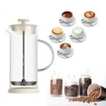 thumbnail image 7 of Ycandiee Coffee Maker 15 Ounce Espresso Tea Coffee Maker, Stainless Steel Plunger and Heat Resistant Borosilicate Glass BPA-Free Brewed Tea Pot Coffee Plunger, 7 of 7