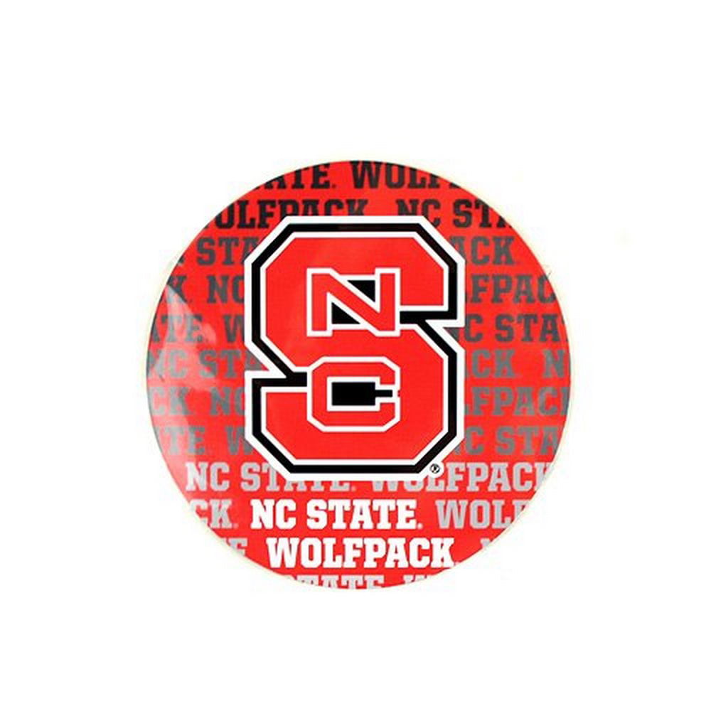 Bama North Carolina State Wolfpack 5 x 6 Repeating Design Swirl Magnet 