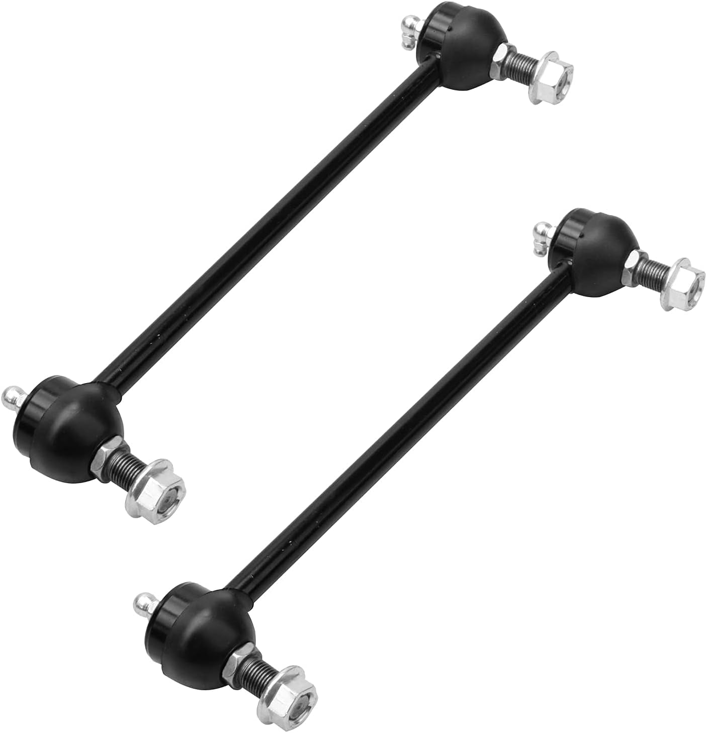 Detroit Axle - Front 12pc Struts Kit for Toyota 2007-2011 Camry, 2 Struts Coil Spring 2 Sway Bars 2 Lower Ball Joints 4 Outer Inner Tie Rods 2 Boots 2008 2009 2010 Replacement Suspension
