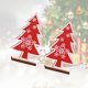 thumbnail image 4 of piezas de árbol de Navidad de madera para escritorio, decoración de mesa con impresión, mini árbol de Navidad, adorno para fiesta de Navidad., 4 of 6