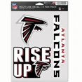 thumbnail image 1 of Wincraft NFL Atlanta Falcons Autocollant Multi-Usage Fan - Lot de 3, 1 of 1
