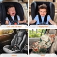 thumbnail image 5 of KUIFORTI Car Seat Sun Shade Cover, Hummingbird Print Baby Car Seat Cover Keeps Your Toddler Baby Seat at a Cool Temperature, Soft Carseat Cover Lightweight Baby Seat Covers for Car Seats, 5 of 7