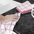 thumbnail image 4 of T-fal Coordinating Flat Waffle Weave Dish Cloth, Eight Pack, Pink, 4 of 5