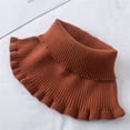thumbnail image 1 of Foulard pour Femmes Col Roulé Dickey Collier Tricoté Colliers Détachables Faux Col Roulé Dickey Collier pour Femmes Filles Foulard, 1 of 4