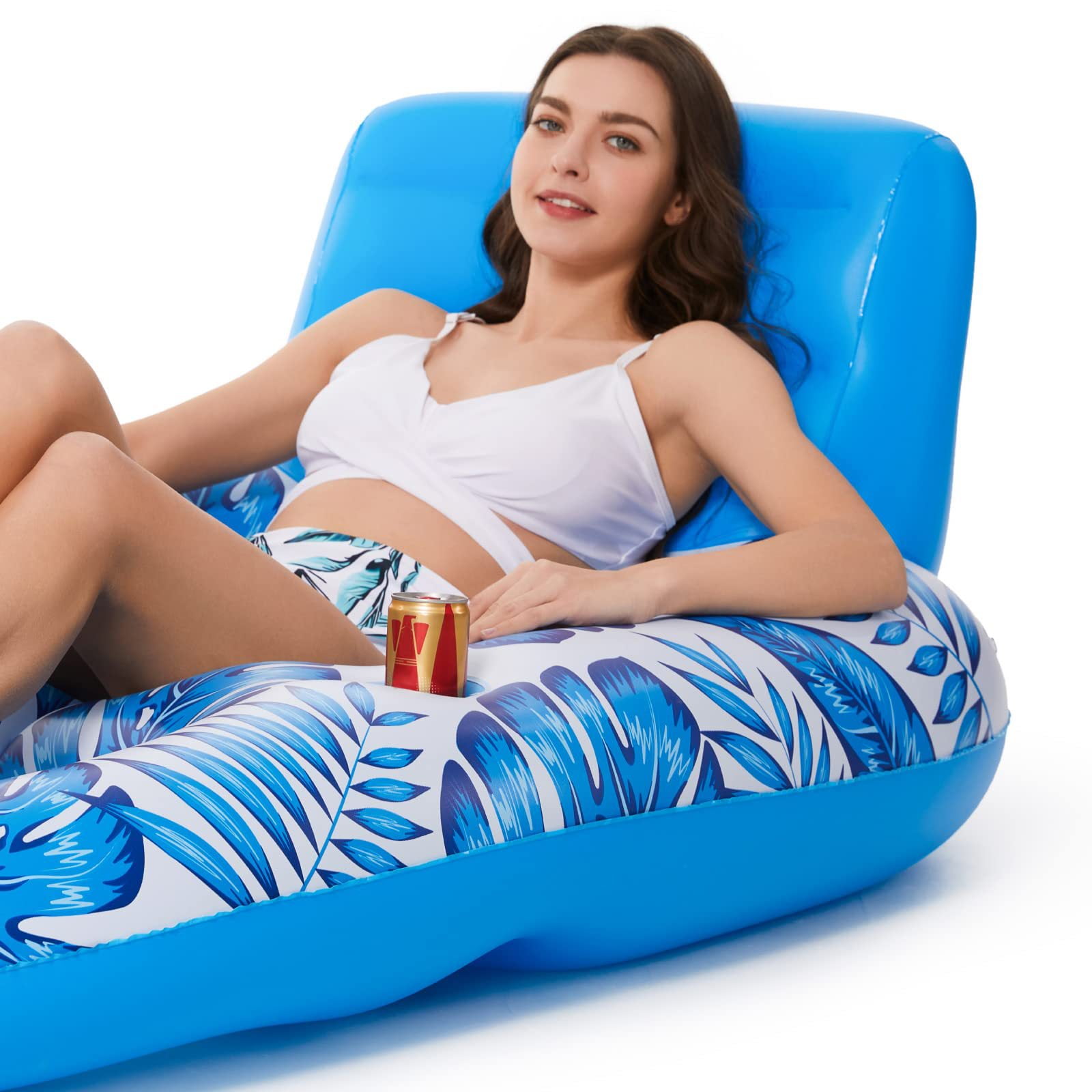 Inflatable Pool Float Adult - Pool Floaties Floats Rafts Floating Chair Floats Water Floaty for Swimming Pool
