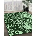 thumbnail image 2 of Ahgly Company Indoor Rectangle Patterned Light Green Area Rugs, 8' x 12', 2 of 6