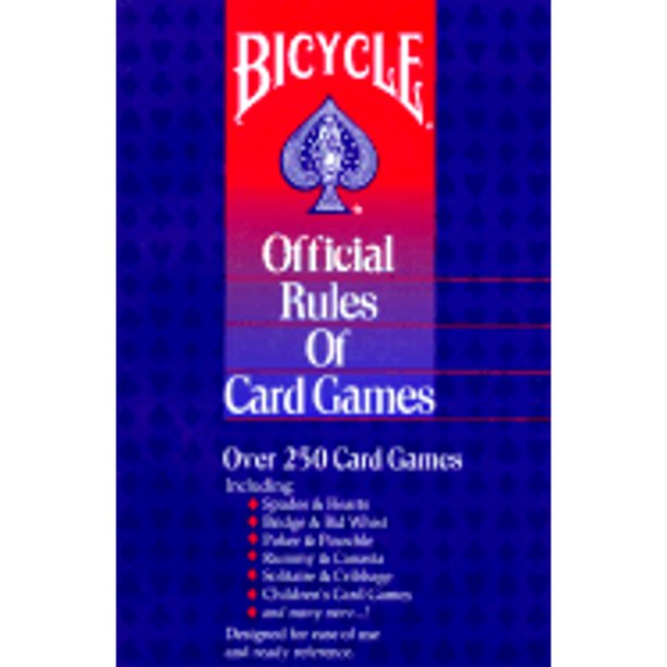 Bicycle Official Rules of Card Games Over 250 Card Games (PreOwned
