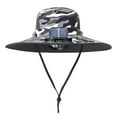 thumbnail image 2 of Bilqis Solar Fan Outdoor Fishing Hat-Solar And USB Charging Multi Functional Fan Detachable Summer Outdoor Large Fishing Hat Male Hiking And Mountaineering Sun Hat, 2 of 8