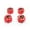 Red, variant on 4PCS Aluminum Alloy Hexagon Wheel Hex Seat Mount Hub Pins 7mm Upgrade Short Truck RC Car Parts For TRAXXAS SLASH 4X4 Accessories