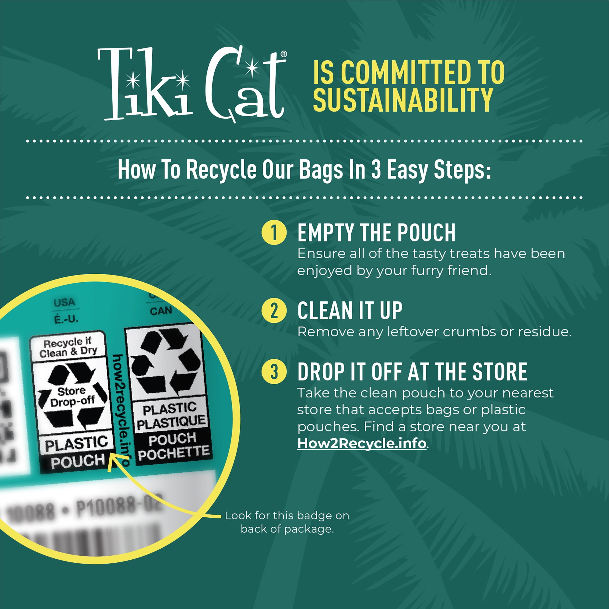 (2 pack) Tiki Cat Soft & Chewy Tuna Flavor Treats, 6 oz. Bag